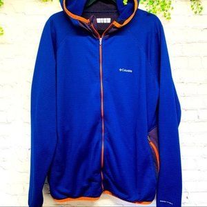 Columbia | Omni Shade Zip Up Sweater Jacket w/Hood & Pockets Size 2XL